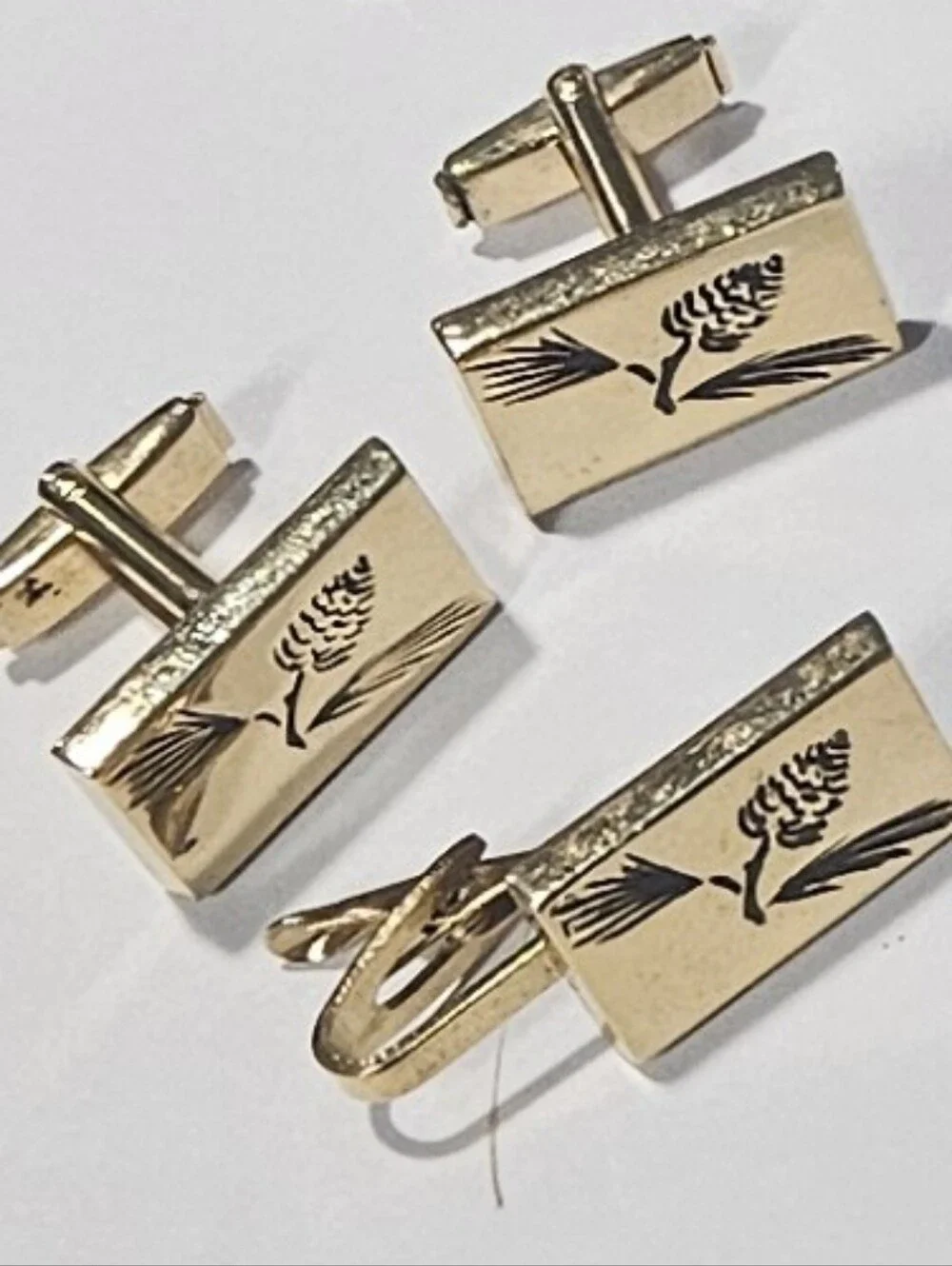 VTG Cuff Links Tie Clips & Bars Krementz Pioneer Kreisler Swank Hickok Sterling